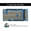 ElectroCookie Arduino Mega Prototype Shield Board Kit, Stackable DIY Expansion Proto PCB for Arduino Mega 2560 R3 (2 Pack)