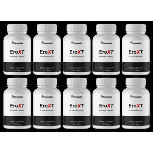 EroXT All Natural Formula -  10 Bottles 600 Capsules