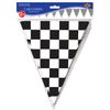 Checkered Pennant Banner Party Accessory (1 count) (1/Pkg)