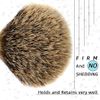 Grandslam Shaving Bowl and Brush Kit, Stainless Steel Shaving Bowl With Mirror and Lid, Wide Mouth, Shaving Kit For Men