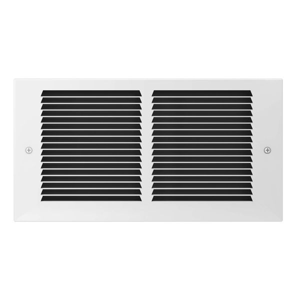 Cadet Register Series Electric Wall Heater Complete Unit (Model: RMC151W, Part: 63315), 1710/3415/5120 BTU, 120 Volt, 500/1000/1500 Watt, White