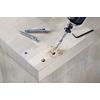 kwb 8-Piece Wood Drill and Countersink Set with Adjustable Depth Stops