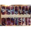 Color Nail Polish Strips, 16ct  Swirled. Read Description Below