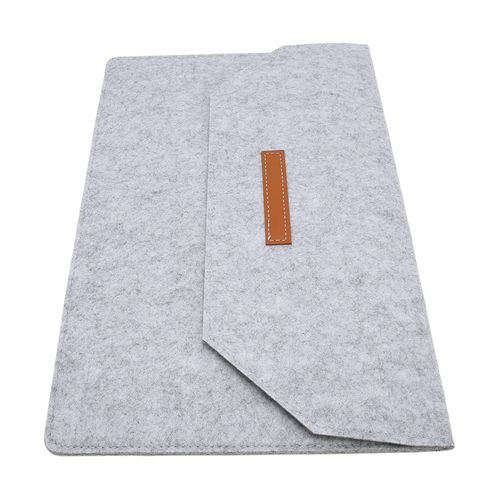 Tablet and Laptop Sleeve Bag, Protective Felt Case Cover with Internal Size 15.7 x 10.2 Inch, Portable Large Capacity Carrying Bag for Travel Office Electronics Accessories
