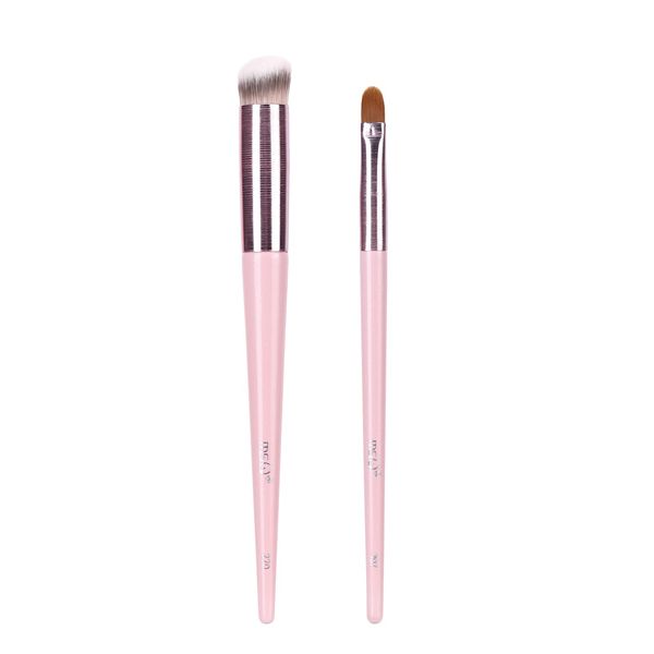 MSQ 2 Concealer Brush Makeup Brush Set, Uneven, Non-Prickling, Easy to Use, Time-Saving Makeup, Suitable for Beginners, Popular Makeup Brush, For Base Makeup that Won't Crumble