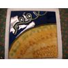 NEW Glazed Ceramic Decorative Tile 4 x 4 Cantelope Slice (Rd251)