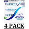 4 PACK - Sensodyne Advanced Whitening Toothpaste, 6.5 oz