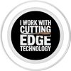 I Work With Cutting Edge Technology Woodworker Woodworking PopSockets PopGrip for MagSafe