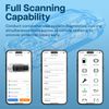 OBD2 Scanner Bluetooth 5.4 by MMOBIEL - Car Scanner for iPhone iOS & Android - Car Diagnostic Tool Wireless [2024 Version] - OBDII/EOBD Check Engine Light - Car Code Reader - Reset/Clear Error Code
