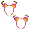 Toucan Pom-Pom Headband Pack of 2