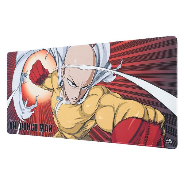 Grupo Erik Mauspad XXL One Punch Man Saitama Gaming Mousepad XXL rutschfest und Wasserabweisend Mauspad Groß - Mouse Pad XXL Gaming Schreibtischunterlage PC Zubehör Gaming