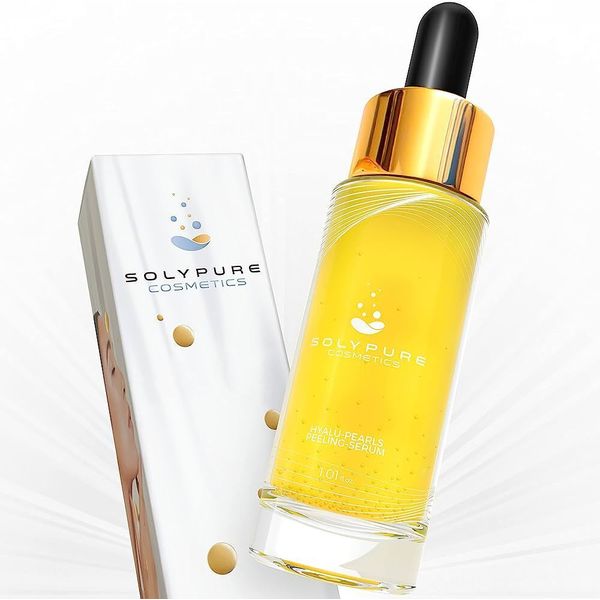 SOLYPURE COSMETICS HYALU-PEARLS Peeling Serum 1 oz.