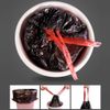 DynkoNA 1.5 Gallon Trash Can Liners Black, Drawstring Trash Bags