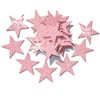 Gold 48 Fabric Glitter 25mm Star Iron-On