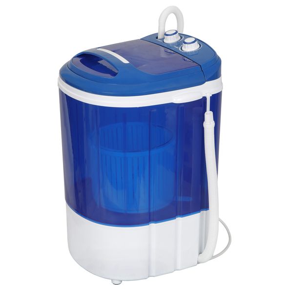 Release Hands Traveling Portable ECO MINI Timer Control Wash Machine 9lbs 200w