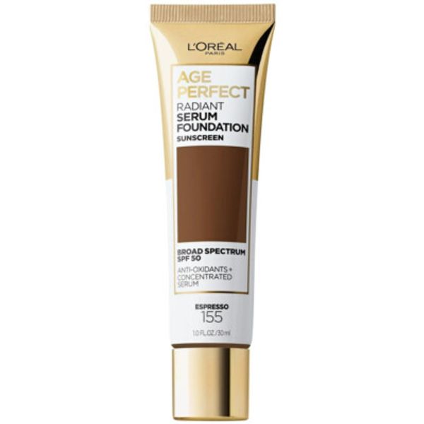 L'oreal Age Perfect Radiant Serum Foundation #155 Espresso