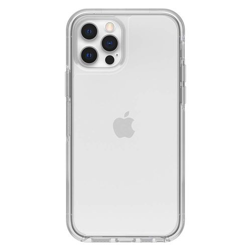 OtterBox iPhone 12 & iPhone 12 Pro Symmetry Series Series Case - Clear, Ultra-Sleek, Wireless Charging Compatible, Raised Edges Protect Camera & Screen