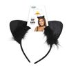 Fiestas Guirca Women´s Cat Headband with Fur Trim