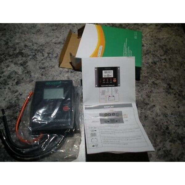 pwm waaree solar charge controller rcd1230 12/24v 30a heavy duty