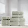 belem Luxury 100% Cotton Face Towels, Very Soft and Highly Absorbent Wash Cloths, 13x13, Pack of 12 (Sage Green)