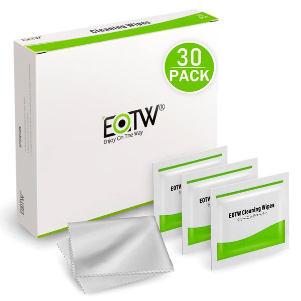 EOTW Reinigungsmittel für Brillen, 30 Stück, vorbefeuchtet, Reinigungstücher für Brille, Kamera, Telefon, iPad