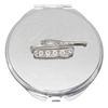 Panzer Tank Compact Mirror Handbag Gift With Free Engraving 260