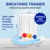Breathing Exercise Device for Lungs, Incentive Spirometer,Upgraded Capacity 1900cc/sec, Improves Breathing and Lung Function