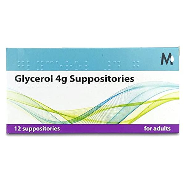 Glycerol 4g Suppositories Pack of 6