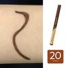 Cezanne Extra Fine Eyeliner EX 20, Brown, 0.02 fl oz (0.48 ml), Liquid Eyeliner Waterproof, Moisture-Proof, High Color