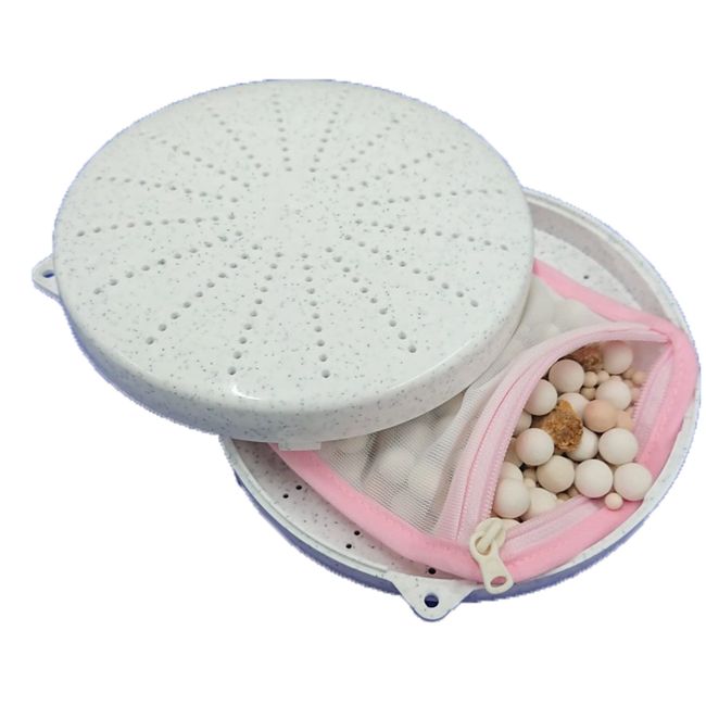 Nagano Ceramics Hot Bath, 2-way Hot Spring, Radon Hot Water, 4 Types of Hot Bath Balls (Ladon Ball, Far Infrared Ball, Silica Extraction Ball, 2-way Ore Stone)