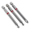 Sealey Ak210511 Power Tool Bits Phillips #2 Colour Coded S2 75Mm 3Pc