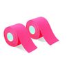 2 Rolls Taping Tape Kinesiology Tape Muscles Joint Support Stretchable Sweatproof Performance Enhancing 2 inches x 16.4 ft (5 cm x 5 m), pink