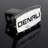 GMC DENALI LOGO Hitch Cover Plug Cap 2" Trailer Tow Receiver BLACK FRAME