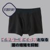 Gunze NEXTYLE Boxer Briefs, For Urinary Bleeding, NE1280 Men's, Black