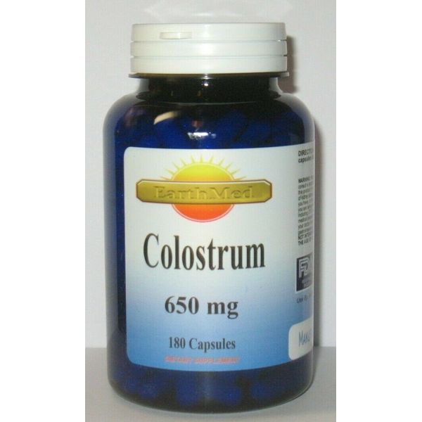 Colostrum  650mg  30% lgG  180 Capsules - Immune Support