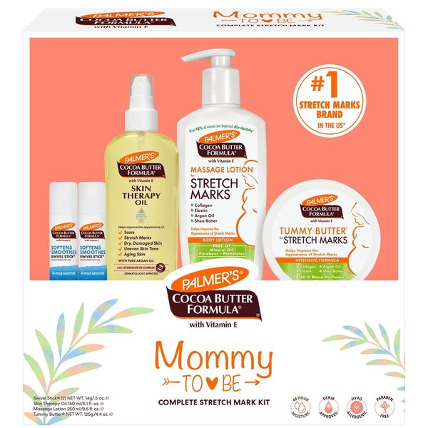 Palmer's Cocoa Butter Formula Stretch Mark and Pregnancy Skin Care Kit