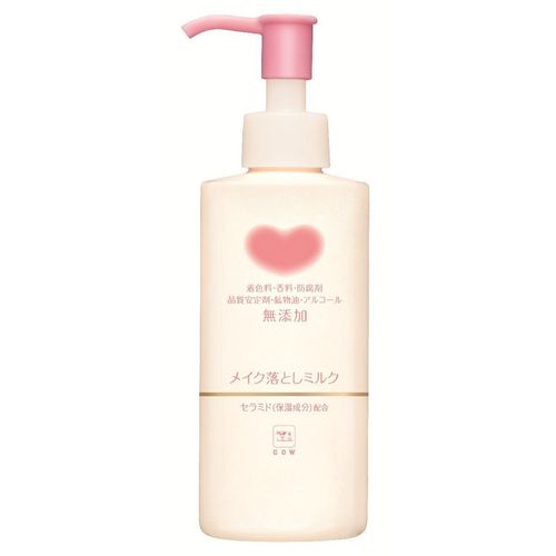 Cow Brand Additive-free Makeup Remover Milk with Pump, 5.1 fl oz (150 ml)