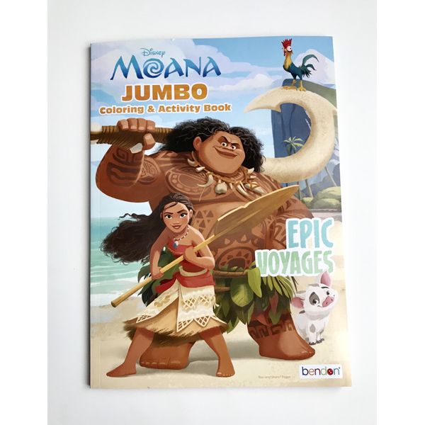 UPD 43722 Moana Coloring Activity Book, Multicolor