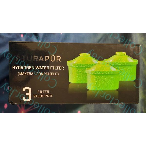 Turapur Hydrogen Water Pitcher Filters Maxtra Compatible (1) 3 Filter Value Pack
