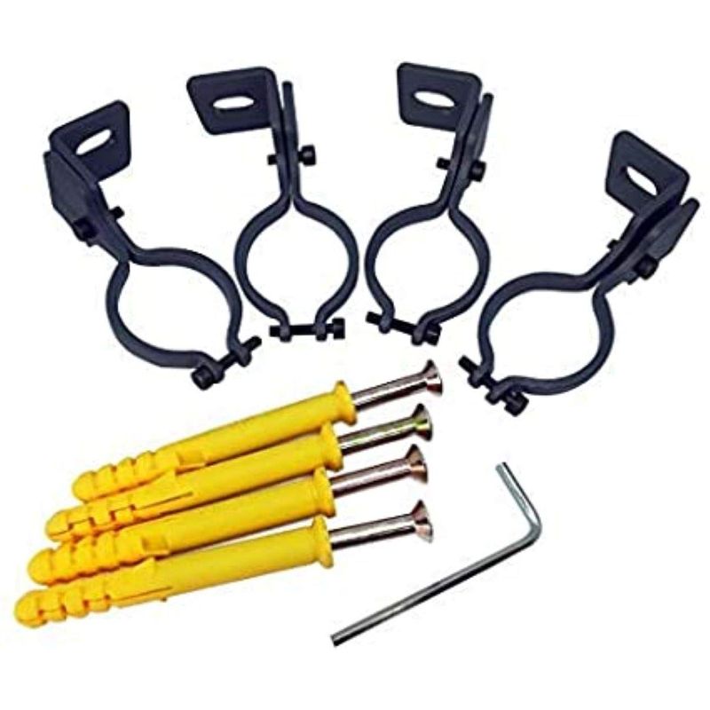 Universal Vertical Designer Radiator Wall Mount Brackets with Free ...