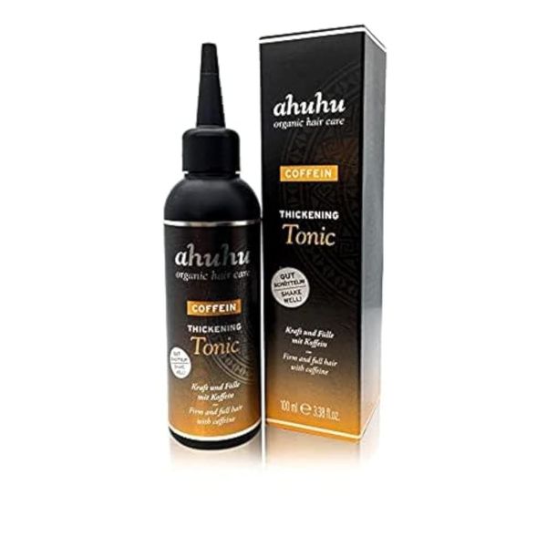 ahuhu organic hair care Coffein Thickening Tonic 100ml