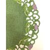 Doilie (large) in a Balmoral Thistle Design (Green)