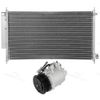 AC Condenser & AC Air Conditioner Compressor Kit for 2004-2008 Acura TSX
