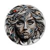 Collage Art - Face Collage PopSockets Swappable PopGrip