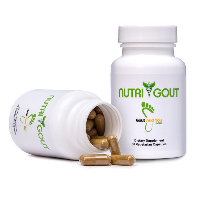 NutriGout Uric Acid Lowering and Gout Supplement from GoutandYou.com