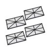 4 Pack Hayward Sharkvac Filters RCX70101PAK2 Replacement Pool Filter white