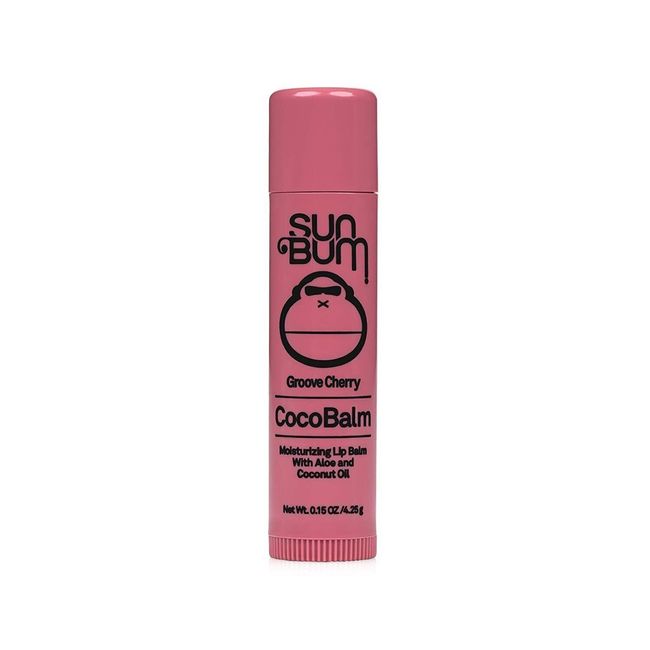 Sun Bum Groove Cherry Cocobalm | Hydrating Lip Balm With Aloe |...