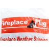 Fireplace Plug Rectangular Damper 16" X 40" Accessory Brick Masonry Fire Place