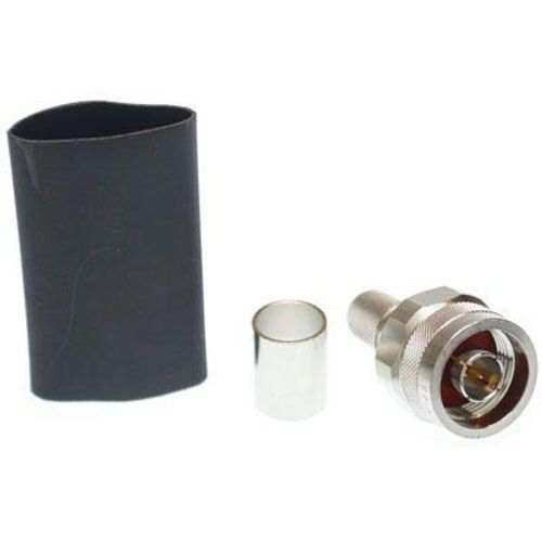 N Male Connector - Times Microwave Easy Connector N Male Crimp - EZ-400-NMH-X - EZ Connector for LMR-400- Also Works with CNT-400 RFC-400 AX-400 (2 Pack)
