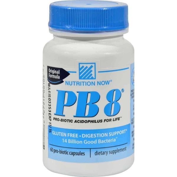 Nutrition Now Pb8 Acidophilus Veg, 60 ct